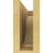 Ekena Millwork 4"W x 12"D x 8"H Classic Van Buren Rough Cedar Woodgrain TimberThane Corbel, Primed Tan CORUR04X12X08VANRCPR - alternate 2